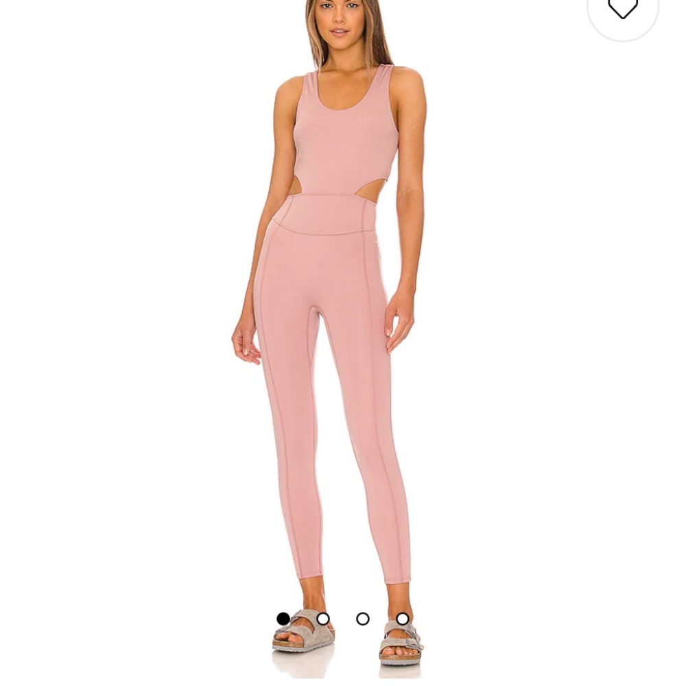 FP Movement Back It Up Onesie in Mauve Swoon